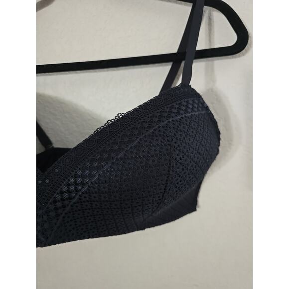 Maidenform Self Expressions Black Convertible Wire Free T-Shirt Bra Size 40C - Picture 4 of 6